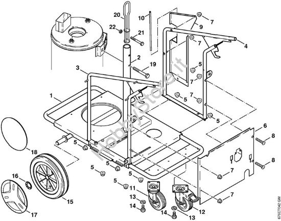 Carrello Idropulitrice elettrica (RE) RE 661 della marca STIHL