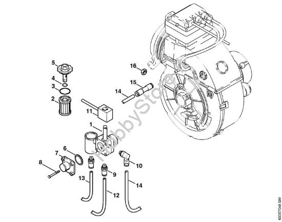 Pompa di alimentazione Idropulitrice elettrica (RE) RE 840 W della marca STIHL