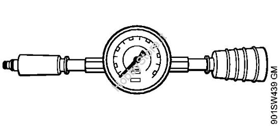 Manometro per prove Idropulitrice elettrica (RE) RE 88 della marca STIHL