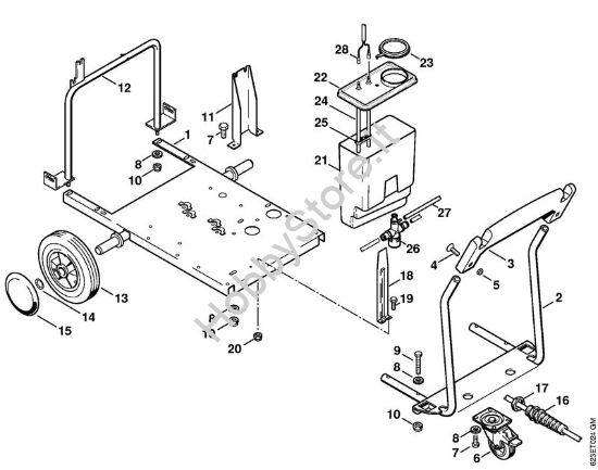 Carrello Idropulitrice elettrica (RE) RE 880 W della marca STIHL