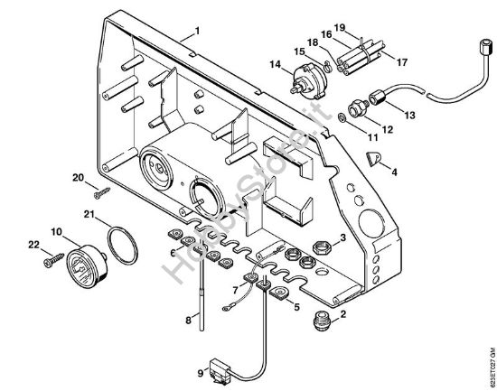 Cassetta di distribuzione Idropulitrice elettrica (RE) RE 880 W della marca STIHL