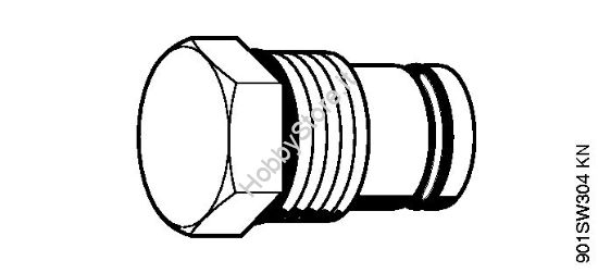 Tappo a vite Idropulitrice elettrica (RE) RE 880 W della marca STIHL