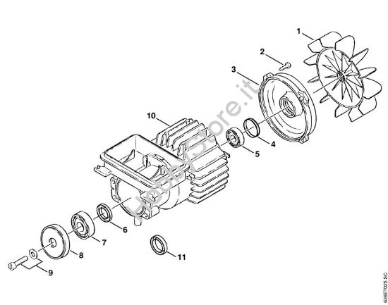 Elettromotore Idropulitrice elettrica (RE) RE 900 KM della marca STIHL