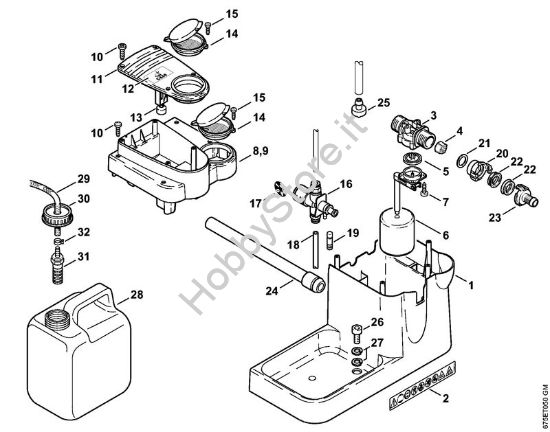 Cassetta acqua Idropulitrice elettrica (RE) RE 961 PLUS della marca STIHL