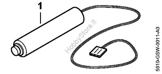 Tasto di taratura Aspiratori (SE) SE 133 ME della marca STIHL