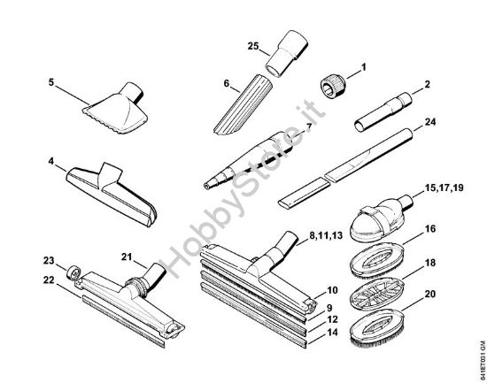 Accessori a richiesta Aspiratori (SE) SE 202 della marca STIHL