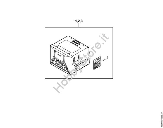 Accumulatore Batterie (AK, AP, AR, AS, PS) AK 10 della marca STIHL