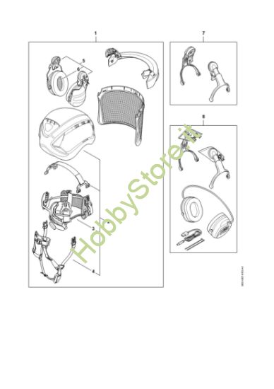 Picture of Set casco ADVANCE X-Climb ME Set di elmi ADVANCE X-Climb ME