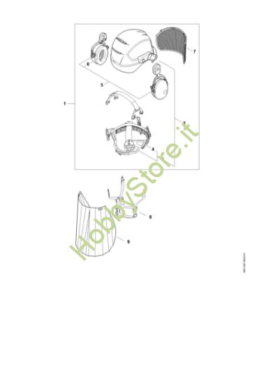 Picture of Set casco DYNAMIC X-Ergo Set di elmi DYNAMIC X-Ergo