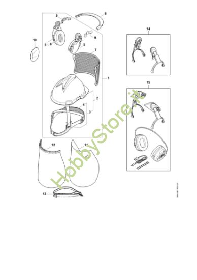 Picture of Set casco FUNCTION Universal Set di elmi FUNCTION Universal