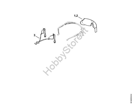 Occhiali con tappi di protezione udito Protezioni per vista e udito Occhiali con tappi di protezione udito della marca STIHL