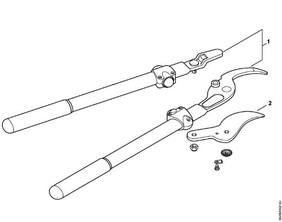 Svettatoio F220 Forbici Svettatoio F220 della marca STIHL