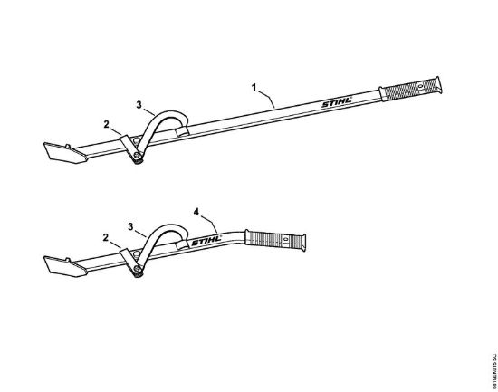 Leva di abbattimento Strumenti manuali Leva di abbattimento 130 cm della marca STIHL