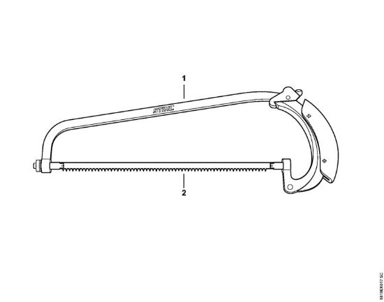 Seghetto a mano Strumenti manuali Seghetto a mano della marca STIHL