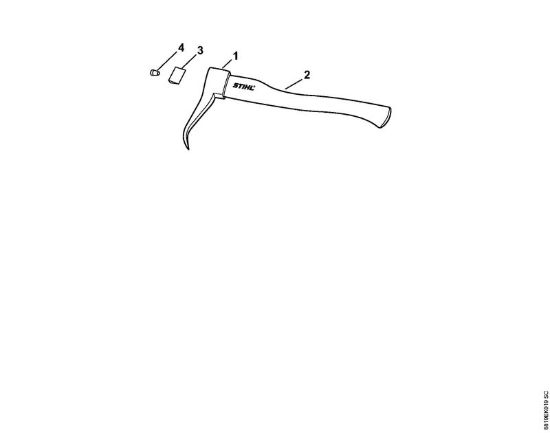 Zappetta Strumenti manuali Zappetta della marca STIHL