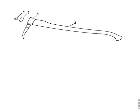 Zappetta leggera Strumenti manuali Zappetta leggera della marca STIHL