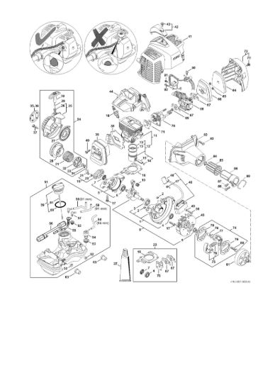 Picture of Gruppo propulsore dalla Numero di matricola 516962085 FS 94 C-E