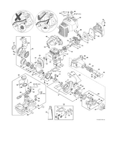 Picture of Gruppo propulsore fino a Numero di matricola 514309587 FS 94 C-E