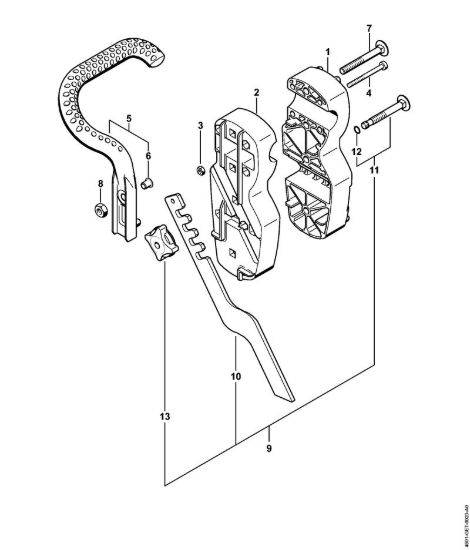 Flangia MultiMotore (MM) MM 55 della marca Stihl