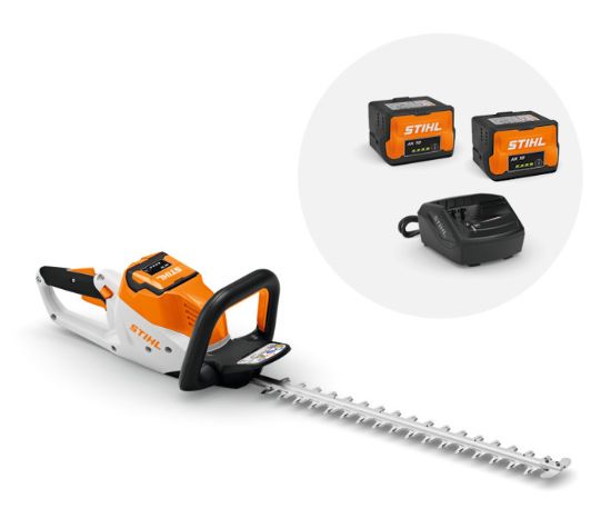 Tagliasiepi Stihl HSA 50 a batteria 2 Batterie AK10 1 caricabatterie AL101