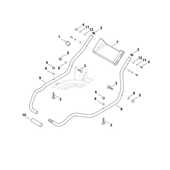 Picture of B - Parte inferiore manubrio MB 2.0 RTX