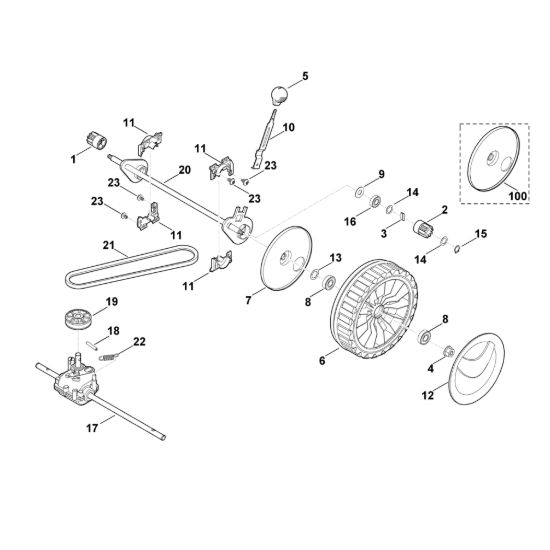 Picture of D - Asse anteriore, Cambio MB 2.0 RTX