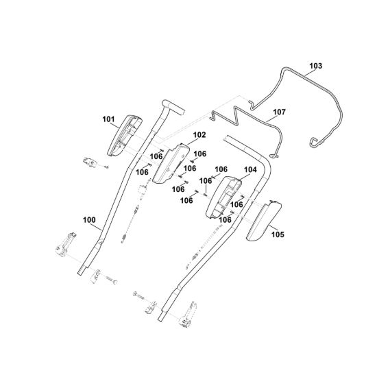Picture of A1 - Parte superiore manubrio MB 2.2 RT