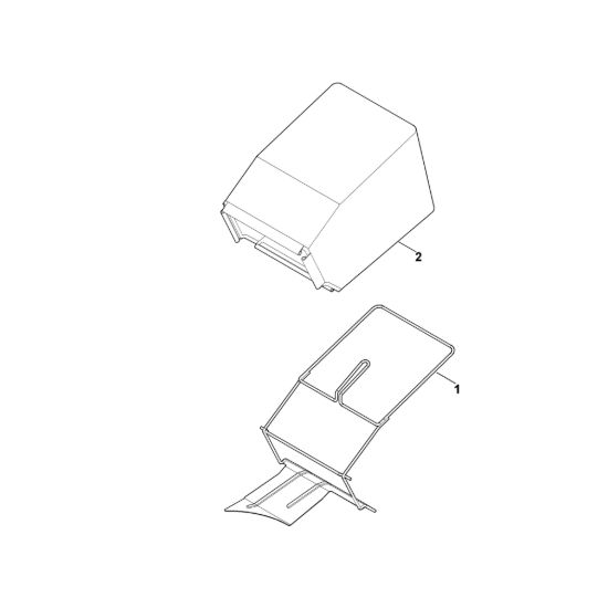 Picture of E - Cesto raccolta erba MB 248.1 T