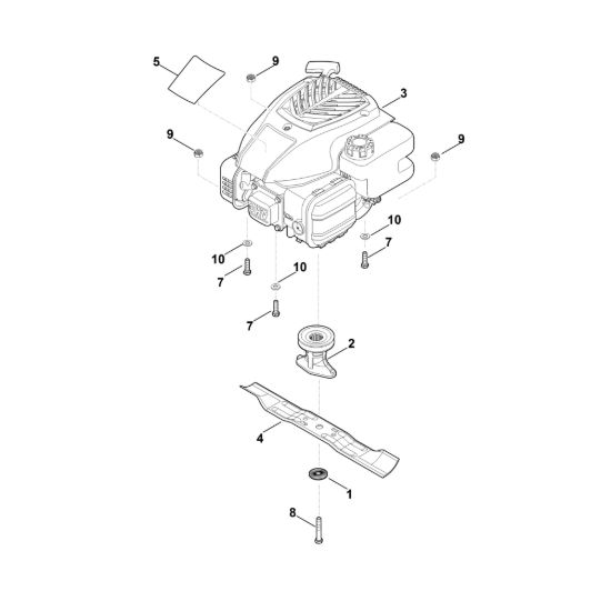 Picture of D - Motore, lama MB 248.4