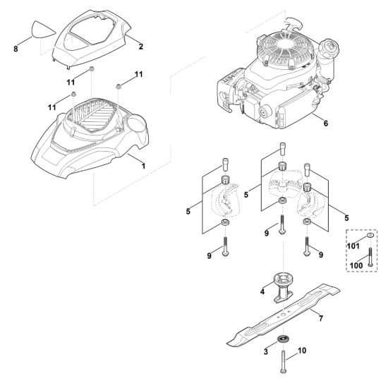 Picture of E - Motore, lama MB 4.0 RT