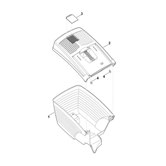 Picture of E - Cesto raccolta erba MB 443.0 X