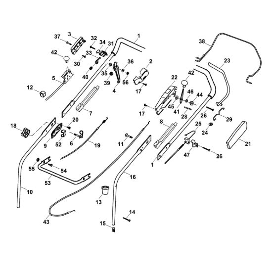Picture of A - Manubrio MB 555 BS