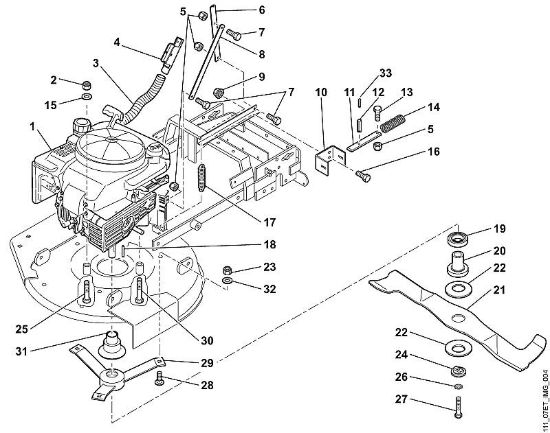 D - Motore, lama MB MB 6 RC della marca Viking