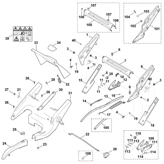 Picture of C - Telaio, regolazione altezza MB 650.0 OS