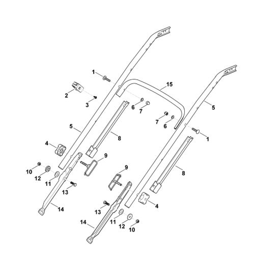 Picture of B - Parte inferiore manubrio MB 655.0 OS