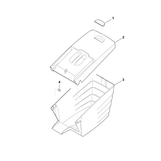 Picture of H - Cesto raccolta erba MB 655.0 OS