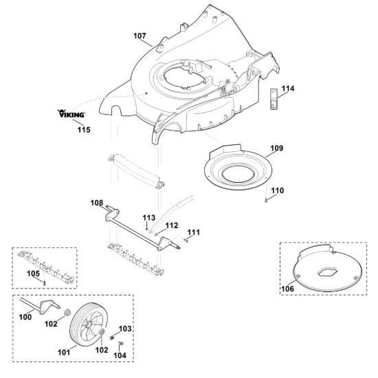 Picture of D1 - Scocca, asse anteriore MB 655.1 V