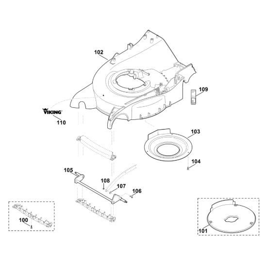 Picture of D1 - Scocca, asse anteriore MB 655.1 VR