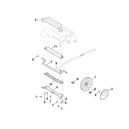 Picture of E - Asse anteriore MB 655.2 RS