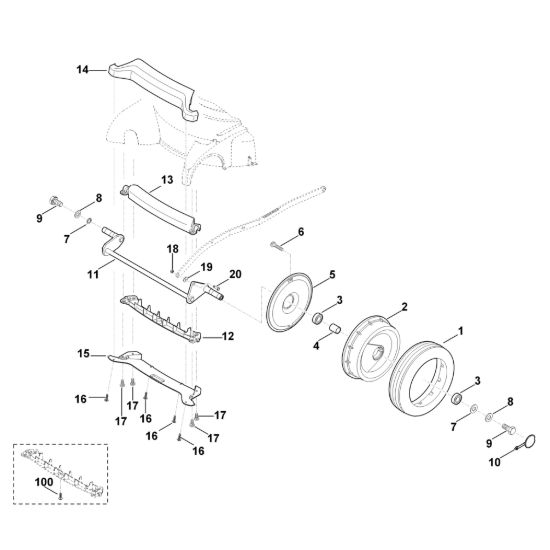 Picture of E - Asse anteriore MB 755.1 KS