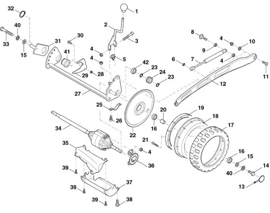Picture of E - Asse posteriore, differenziale MB 858.0