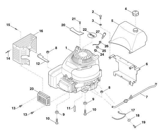 Picture of G - Motore, serbatoio MB 858.0