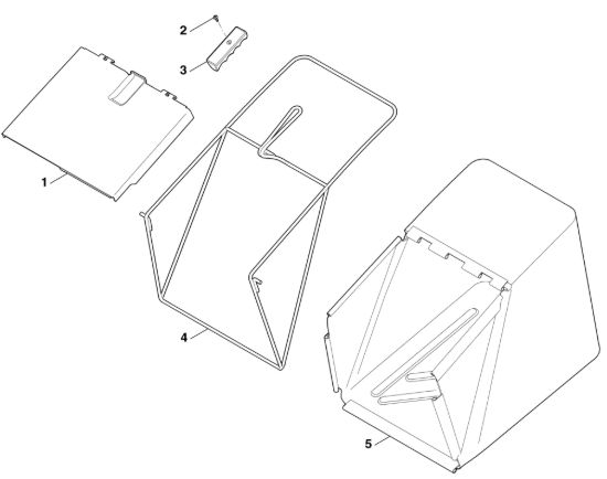 Picture of I - Cesto raccolta erba MB 858.0