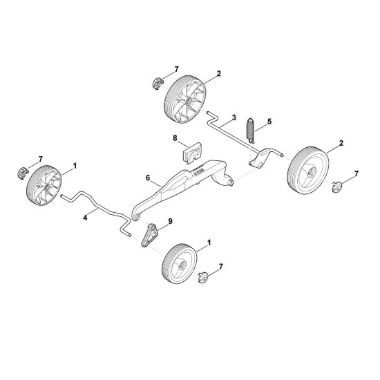 Picture of C - Carrello, impostazione in alto ME 339.0