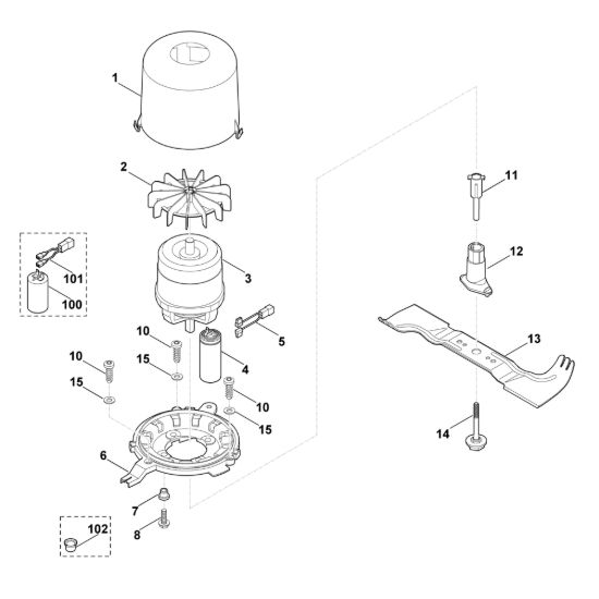Picture of E - Motore, lama ME 545.0 C
