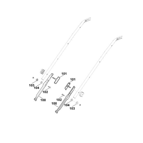 Picture of B1 - Parte inferiore manubrio ME 545.0 V