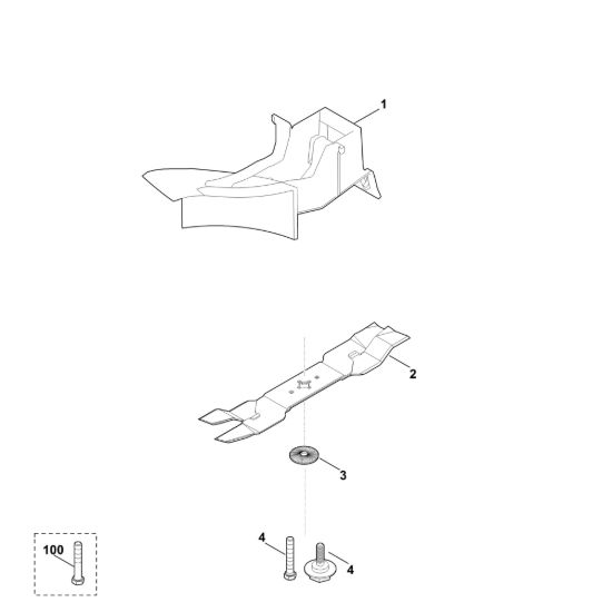 Picture of A - Kit mulching AMK 043