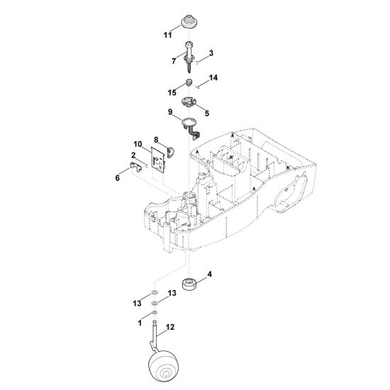 Picture of B - Sensore antiurto, ruota anteriore MI 322.0 C