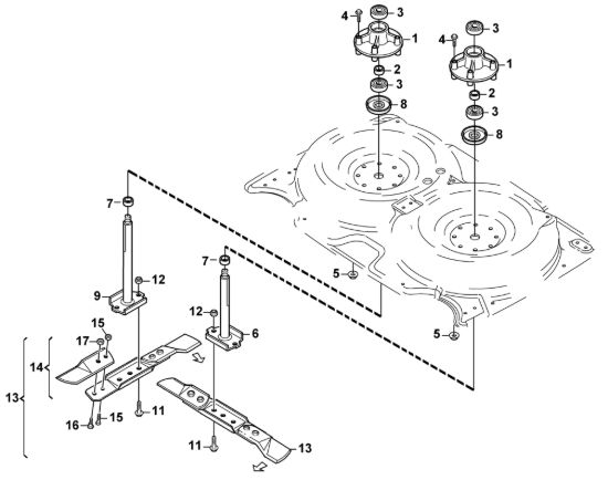 Picture of D - Sistema lame AMM 436
