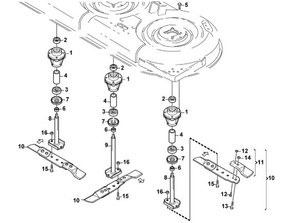 Picture of E - Sistema lame AMM 848